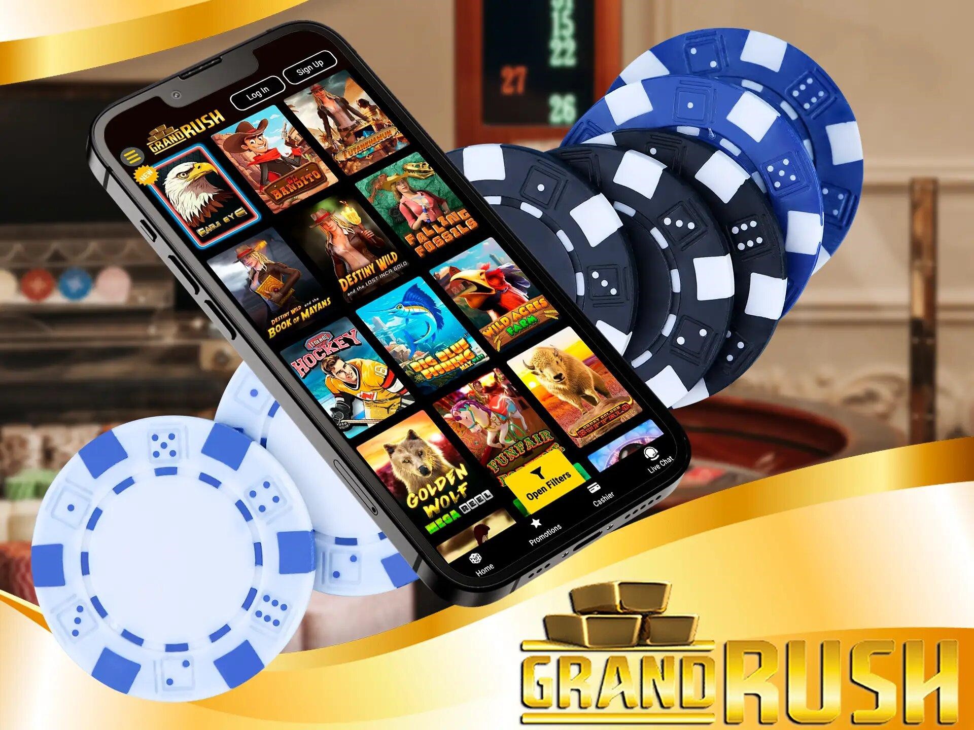 Overview of Table Games at the Grand Rush in Australia