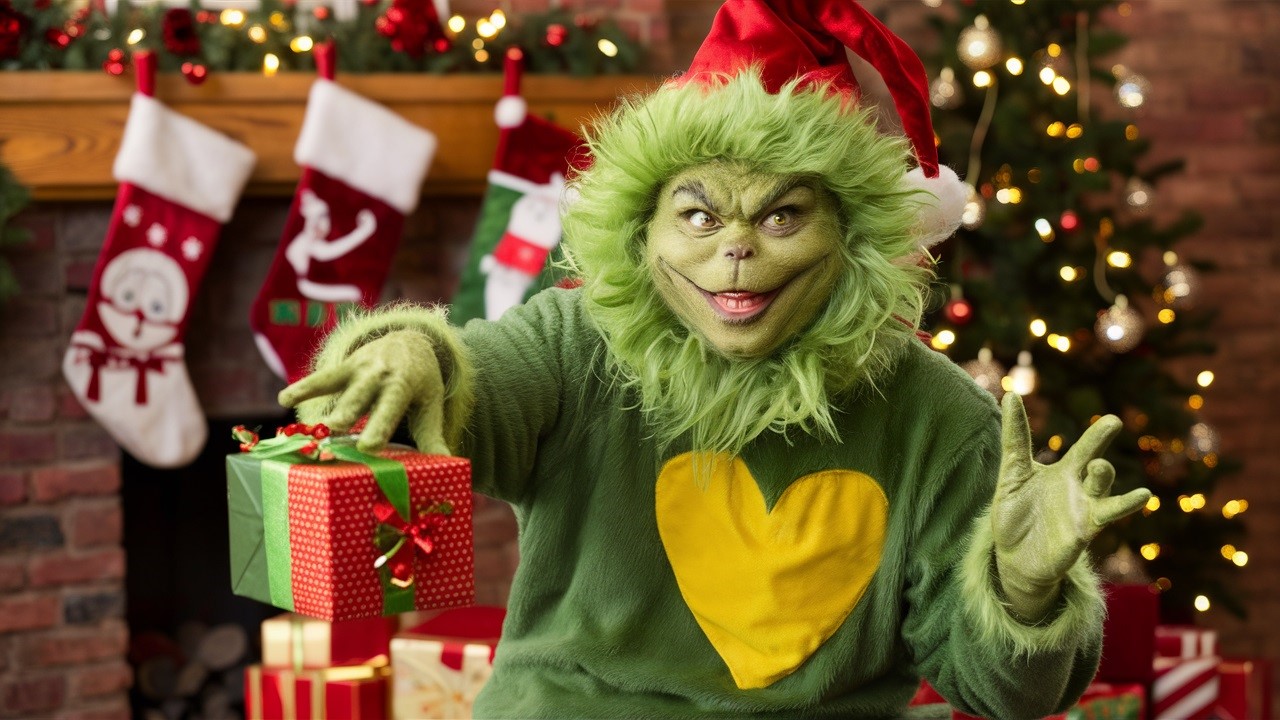Holiday Mischief: Dress as the Grinch for Christmas Fun