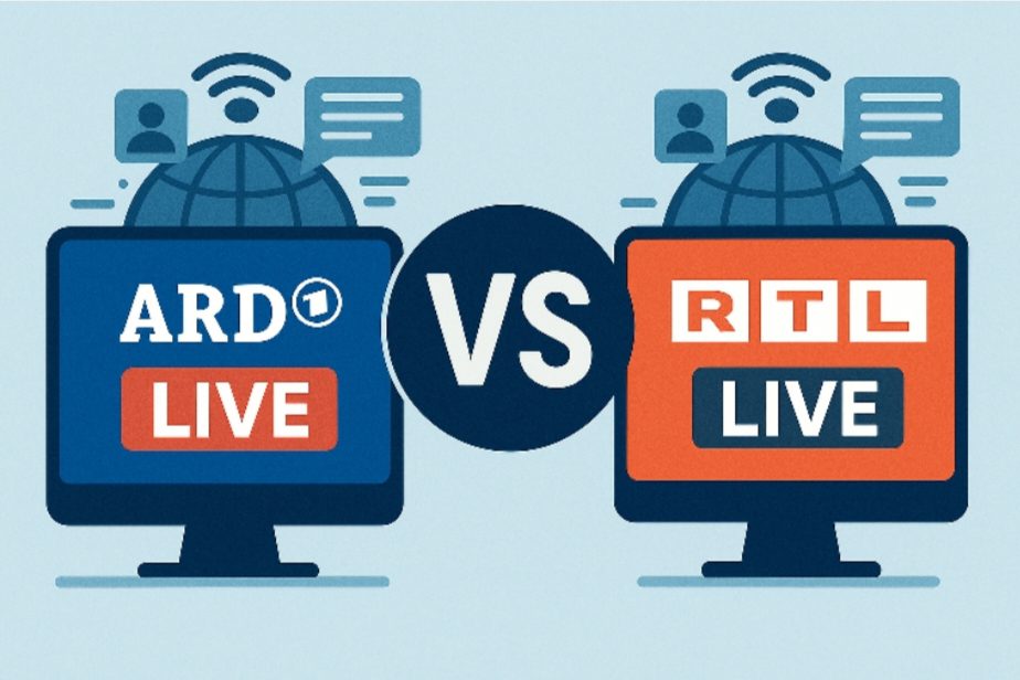 ARD Live vs RTL Live: Comparing News and Informative Program Coverage
