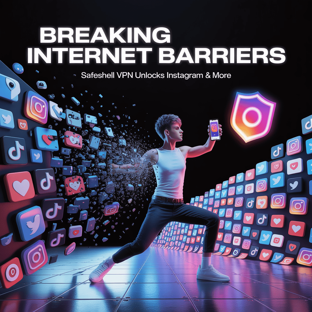 Breaking Internet Barriers: How SafeShell VPN Helps You Access Instagram & More