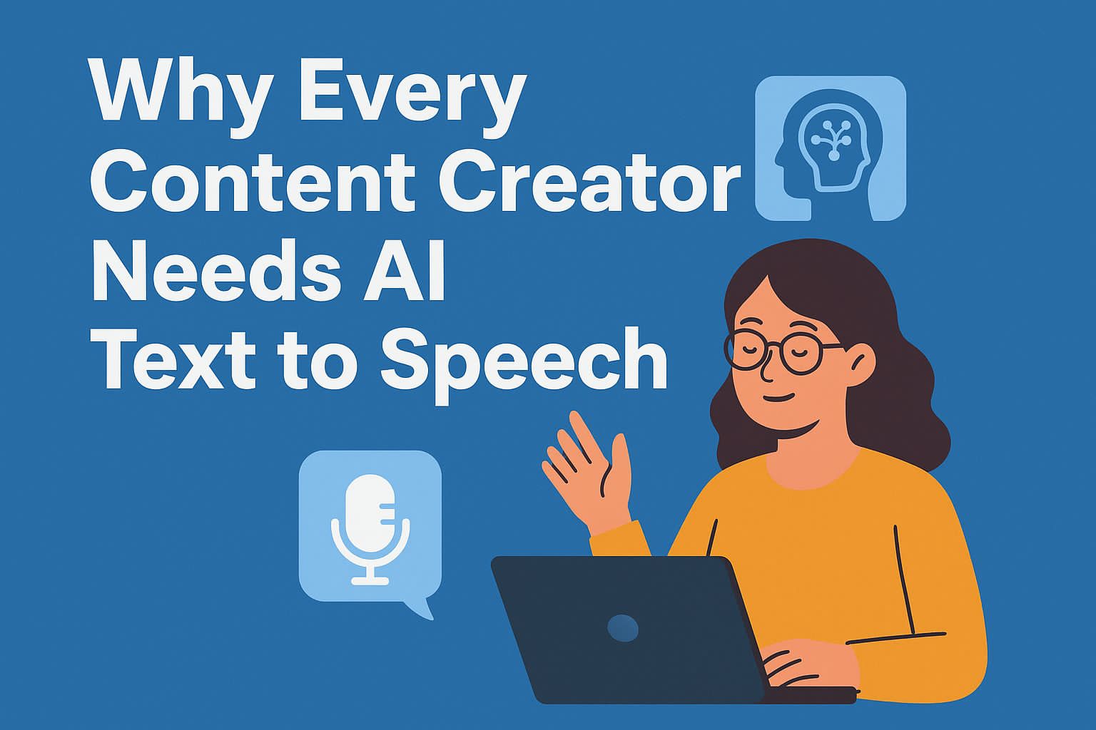 Why Every Content Creator Needs AI Text to Speech