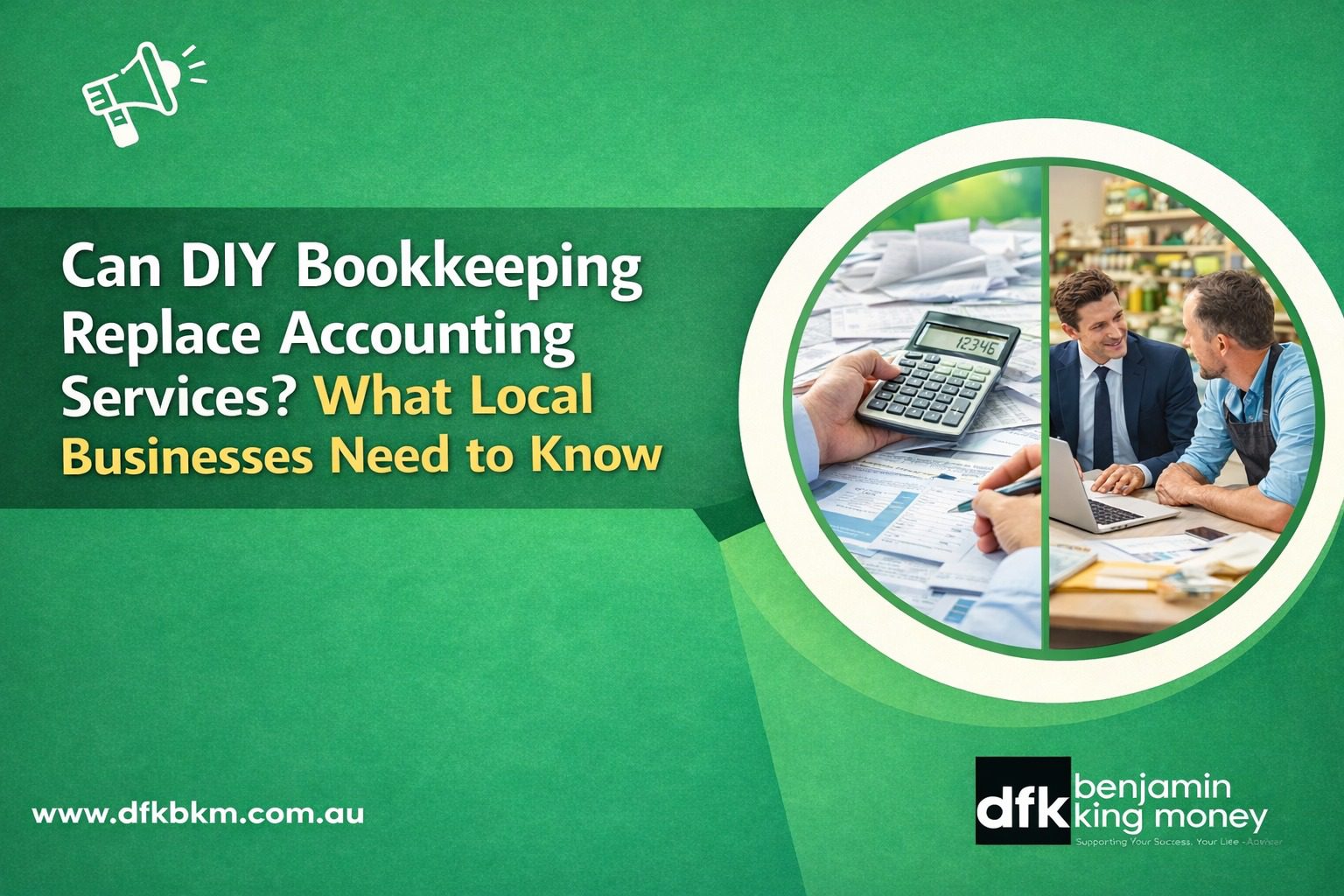 Can DIY Bookkeeping Replace Accounting Services? What Local Businesses Need to Know